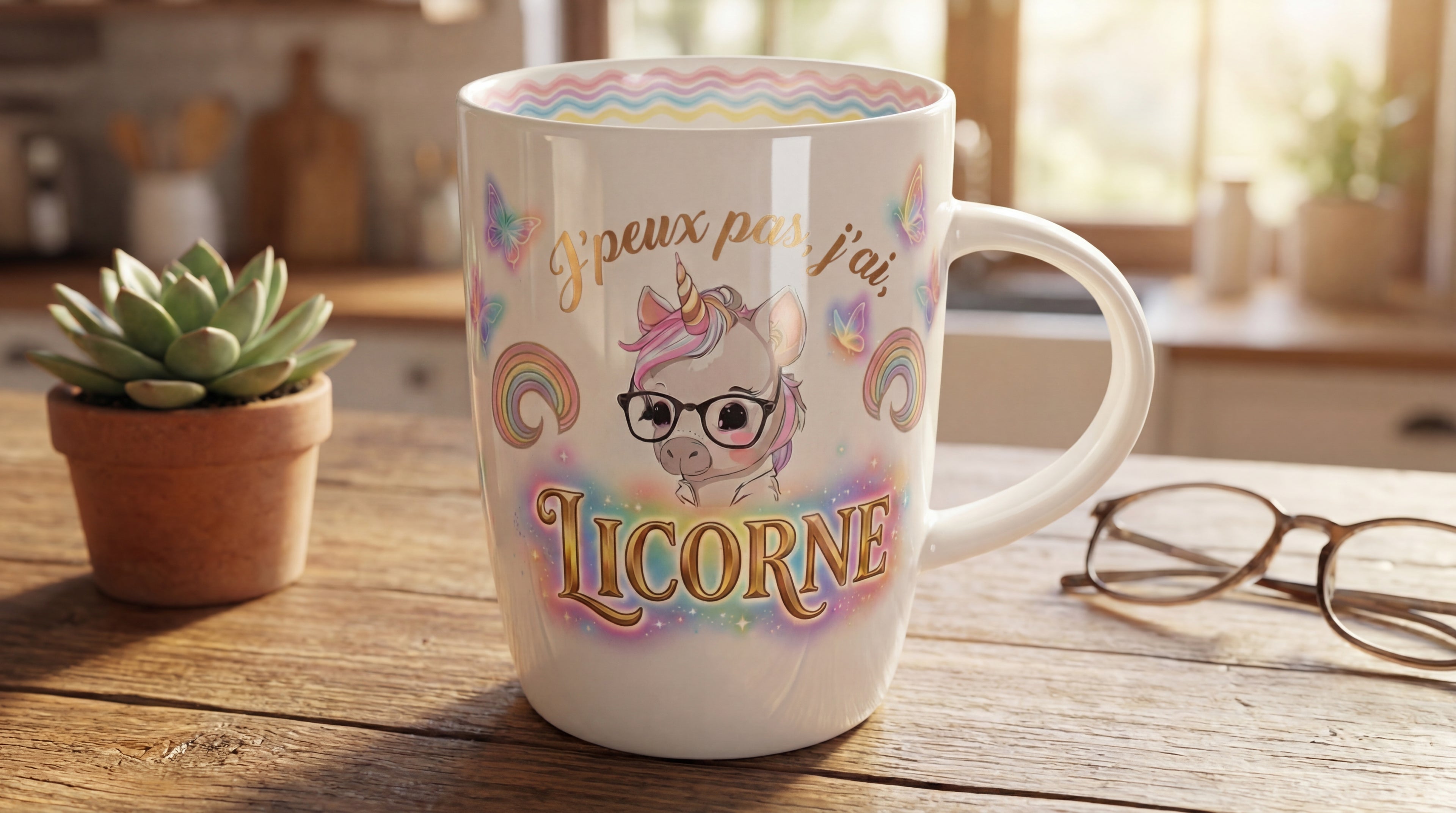 Mug Licorne 600 ml