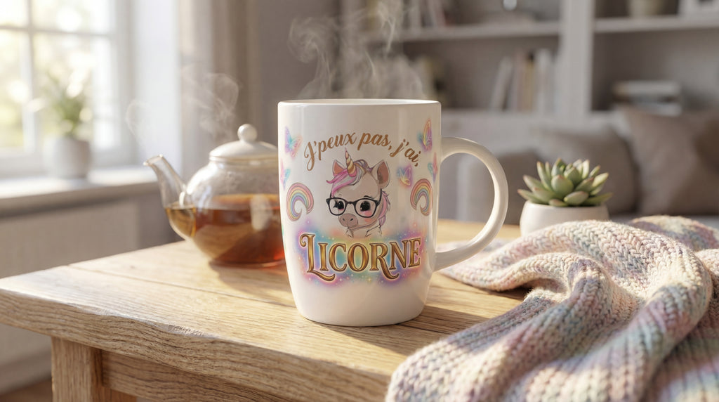 Mug Licorne 600 ml